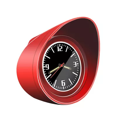 Car SUV Interior Dashboard Clock Meter Luminous Pointer Time Gauge Red Shell • $20.60