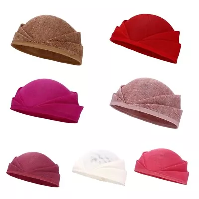 Fascinator Caps Base Women Accessories DIY Craft Hat Round Base Making Supply • £9.05