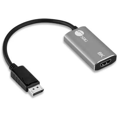 SIIG DisplayPort 1.4 To HDMI Adapter - 8K 60Hz Male To Female • $52.44