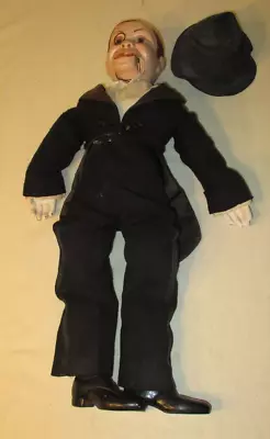 1930's CHARLIE McCARTHY Dummy Ventriloquist 18  Doll EFFANBEE Composition 6049 • $299.99