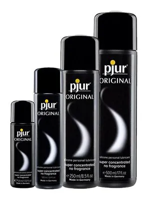 Pjur Original Silicone Based Body Glide Personal Lube Lubricant - Choose Size • $23.98