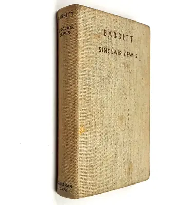 Vintage Book 1932 BABBITT By Sinclair Lewis ~ HC • $8.99