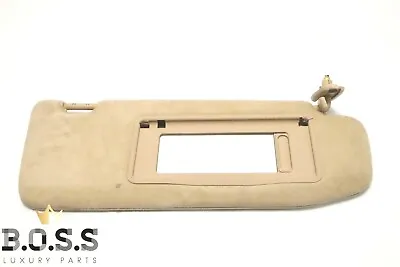 00-06 Mercedes W220 S600 S65 AMG Sun Visor Sunvisor Shade Mirror Right Suede Tan • $66.50