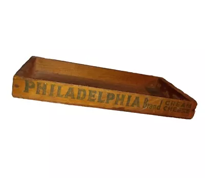 Vtg Philadelphia Brand Cream Cheese Advertising Box • $25