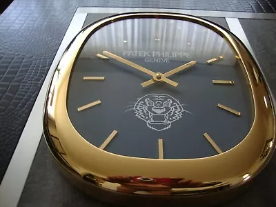 Patek Philippe Dealer Wall Clock  Ellipse D'Or  • $5600