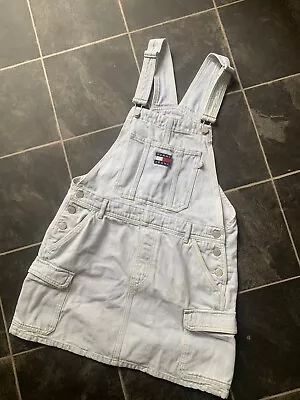 Tommy Hilfiger Denim Dungaree Dress Size Medium • £15