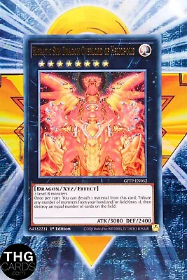 Hieratic Sun Dragon Overlord Of Heliopolis GFTP-EN052 1st Ultra Rare Yugioh Card • £1.99