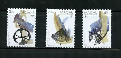 China  Macao Macau  1994  Shipping Navigation Instruments Complete 3v. Mnh • $2.98