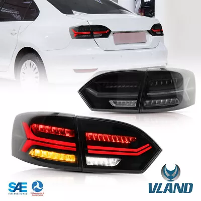 VLAND LED Tail Lights For Volkswagen JETTA MK6 2011 12 13 14 REAR BRAKE LAMPS • $219.99