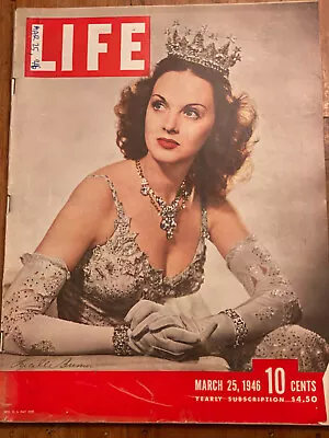 Vintage LIFE Magazine MARCH 25 1946 • $7.99