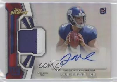 2013 Topps Finest Ryan Nassib #RAP-RN RPA Rookie Patch Auto RC • $14.34