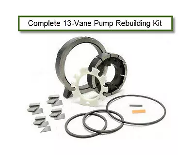 13 VANE TRANSMISSION PUMP KIT 2004R 700R4 4L60E 4L65E Slide Rotor Vanes  99901** • $45.95