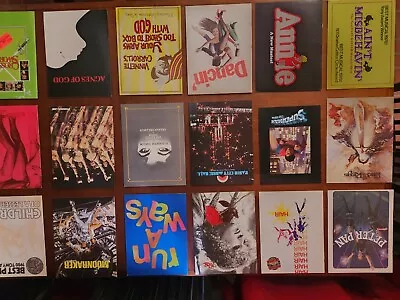 Lot Of 24 Vintage Movie/musical Program Books 1970s - 1980s • $37.50