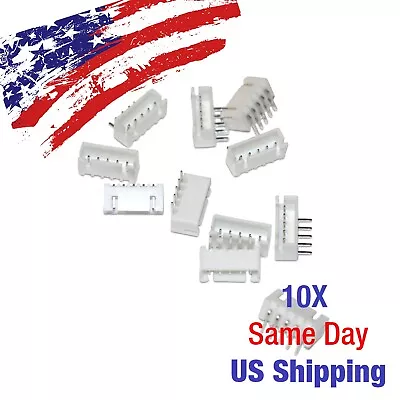 JST XH2.54mm 5 Pin Right Angle Wire Cable Connector Header Male PCB USA! 10PCS • $7.39