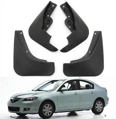 OE Splash Guards Mud Flaps BCN7V3450 / BBM2V3460 Fit For 2003-2009 Mazda 3 Sedan • $14.99