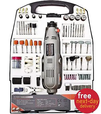 £34.99 • Buy Rotary Multi Tool Kit 135W 234pc Case Dremel Compatible Terratek