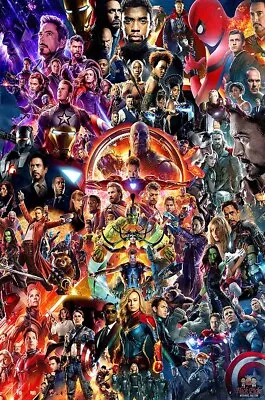 Marvel MCU Universe Avengers Movie Premium POSTER MADE IN USA - CIN193 • $18.48