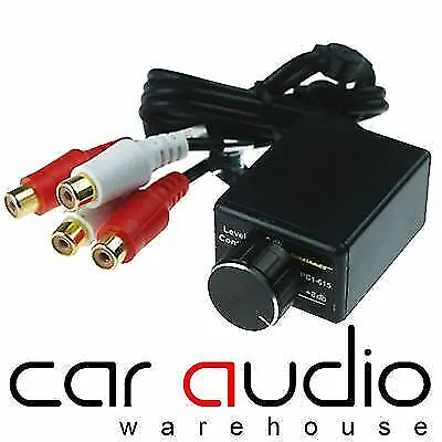 Autoleads PC1-615 - Universal Car Audio Amplifier Amp Bass Level Gain Controller • £14.99