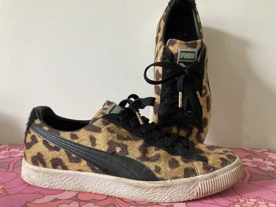 £40 • Buy Leopard Print Pony Skin PUMA Clyde Trainer - Size Uk 7 Good Condition