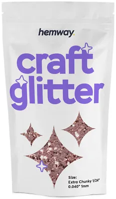 Extra Chunky Glitter Craft Cosmetic Candle Wax Melts Glass Nail Art 1/24  • £9.95