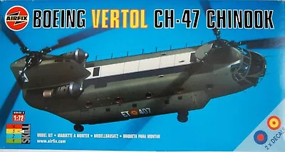 £34.99 • Buy Airfix 1/72 Boeing Vertol Ch-47 Chinook. Unstarted. Complete.