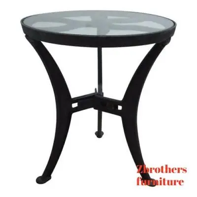 Vintage Industrial Reclaimed Cast Iron Pulley Wheel End Table Pedestal A • $269.10