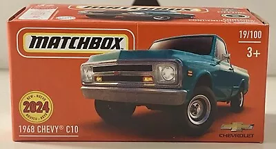 New Matchbox 2024 Power Grab - 1968 Chevy C10 - #19/100 - Teal - Sealed • $12.75