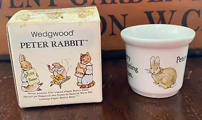 Lovely Very Rare Wedgwood Beatrix Potter Peter Rabbit Egg Cup SU405 • £20