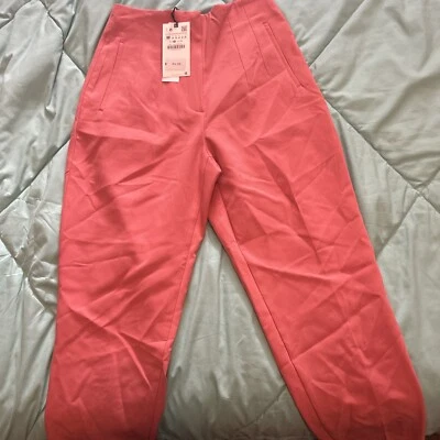 $15 • Buy Zara Soft Orange Dress Slacks Sz M