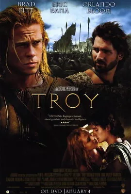 67972 Troy Movie Brad Pitt Eric Bana Rlando Bloom Wall Decor Print Poster • $14.95