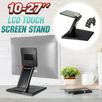 Adjustable Foldable Tilt Mounted Monitor Holder Touch Screen Display Stand VESA • $21.79