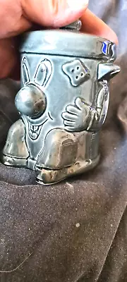 £10 • Buy 3.2.1.s Dusty Bin,ceramic Money Box