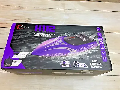 Radio Remote Controlled Speed Racing Boat Toy 2.4G 20km/H Kid/adult Open Box • $39.99