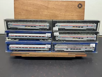 Lot! Bachmann N Scale 74355 Full Dome Amtrak Passenger Car 72255 5653 • $74.99