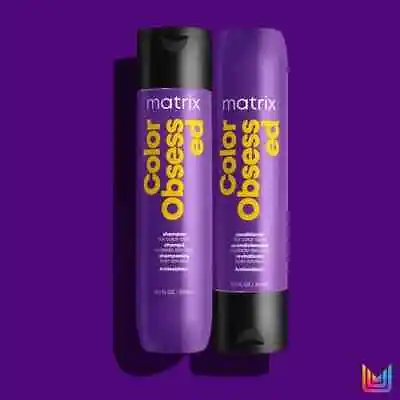 Matrix NEW Total Results Color Obsessed Shampoo And Conditioner 300ml • £17.49