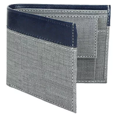 Grey Fabric Men's Wallet • £20.35