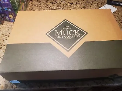 Muck Woody Grit Camo WDC-INF Hunting Work Fishing Boots Mens Rubber SIZE  10 • $115
