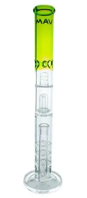 MAV Glass Massive 21  Triple Honeycomb To UFO Straight Glass Bong • $278.99