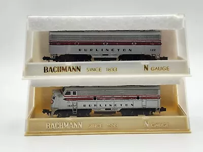 Bachmann N Burlington Route F9 CB&Q 153 2 Trains - F-9 A&B DUMMY 6022&6032/398 • $50