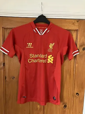£17.99 • Buy Warrior Liverpool Football Shirt ~ Child Size Large Boy ~ Home Shirt 2013/14