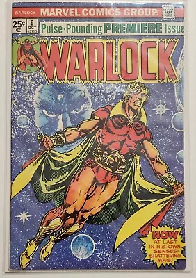 Warlock #9 Bronze Age Beauty - Origin Of Magus - In Betweener Cameo -mid Grade • £27.71