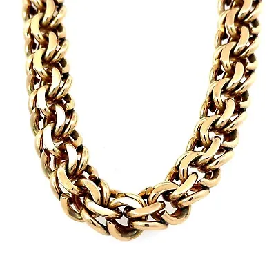 Cartier Garibaldi Double Curb Chain Necklace Vintage • $23800