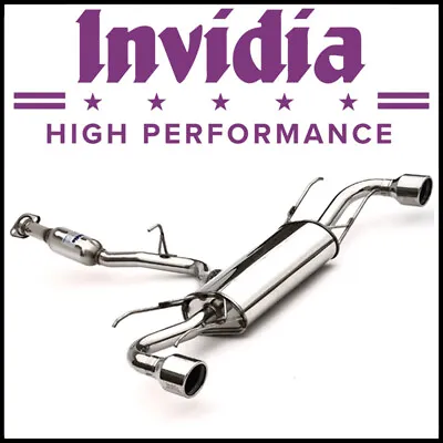 Invidia Q300 Rolled Tip Stainless Cat-Back Exhaust System Fits 04-11 Mazda RX-8 • $814.23