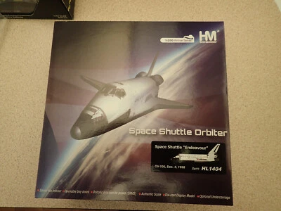 £159.99 • Buy Hobbymaster HL1404 1:200 Scale Space Shuttle  Endeavour  OV-105 Dec 1998 Sealed