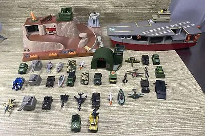 Galoob Micro Machines 1980s Aircraft Military Ship Coast Guard Incomplete Lot • $129.95