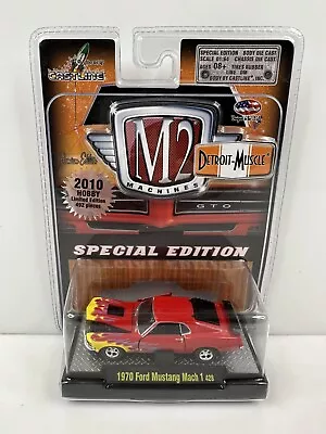 Rare M2 Machines Detroit-Muscle 1970 Ford Mustang Mach 1 428 Red • $149.99