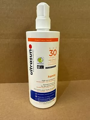 Ultrasun Family High Sun Protection SPF 30 Water Resistant BIG 400ml Pump - New • £33.99