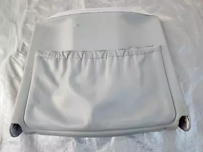 Mercedes W126 Front Seat Gray Cover Leather Pocket 560sel 420sel Left Right • $40