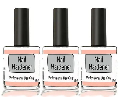 3x Koi Nail Hardener 15ml Salon Treatment Strengthens Thin And Weak Nails • £12.77