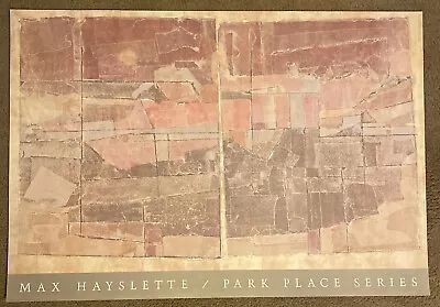 Max Hayslette Art Print Park Place Series 1989 33”x 48” Devon Editions Seattle • $110